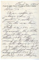 Letter from John Clemmitt to Josephine Palmer