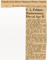 C.L. Palmer, Businessman, Dies at Age 81
