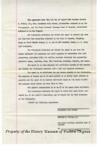 Debt Agreement for Charles L. Palmer