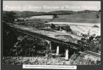 N&W 611 passenger train at Elliston, Virginia
