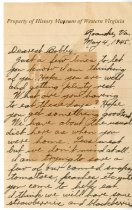 Letter to Robert Carper Jr