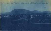 View of Roanoke, south of Old Alleghany Institute