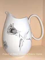 Raymond Loewy Continental Jet Rose Pitcher