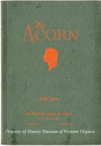 The Acorn, Fall Issue Volume XIII Number One