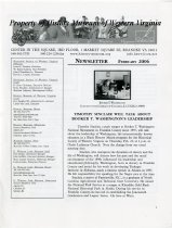 Historical Society of Western Virginia Newsletter