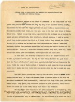 A Story of Unselfishness & Accompanying Letter