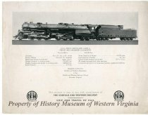 Norfolk & Western2-6-6-4 Simple Articulated Class A Freight and Passenger Locomotive
