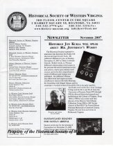 Historical Society of Western Virginia Newsletter