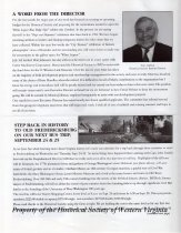 Historical Society of Western Virginia Newsletter