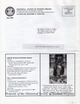 Historical Society of Western Virginia Newsletter