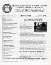 Historical Society of Western Virginia Newsletter