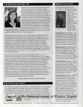 Historical Society of Western Virginia Newsletter