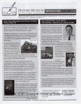 Historical Society of Western Virginia Newsletter