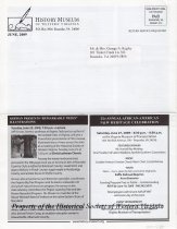 Historical Society of Western Virginia Newsletter