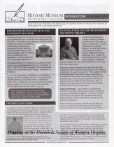 Historical Society of Western Virginia Newsletter