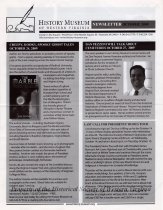 Historical Society of Western Virginia Newsletter