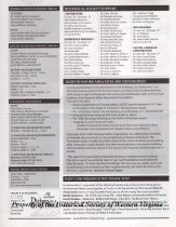 Historical Society of Western Virginia Newsletter