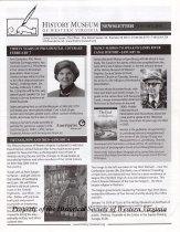 Historical Society of Western Virginia Newsletter