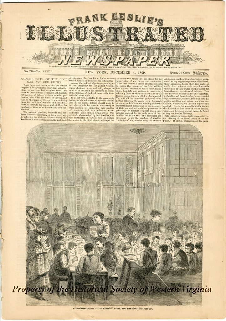 Frank Leslie's Illustrated Newspaper - December 4, 1869