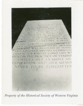 Tombstone of Martha Digges Burwell