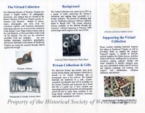 Brochure, Virtual Collections & Museum