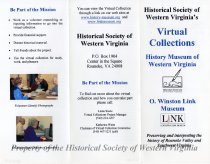 Brochure, Virtual Collections & Museum