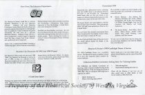 Newsletter, History Museum & Historical Society