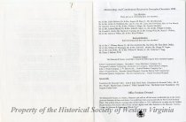 Newsletter, History Museum & Historical Society