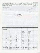 Newsletter, History Museum & Historical Society