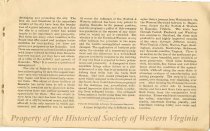 "A Souvenir" of the Decennial Celebration of Roanoke City, Virginia