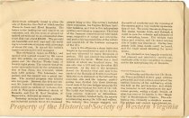 "A Souvenir" of the Decennial Celebration of Roanoke City, Virginia