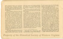 "A Souvenir" of the Decennial Celebration of Roanoke City, Virginia