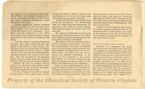 "A Souvenir" of the Decennial Celebration of Roanoke City, Virginia