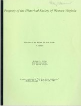 Prehistoric Man Beyond the Blue Ridge: A Summary