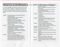 History of the Athenian Society for the Arts and Sciences