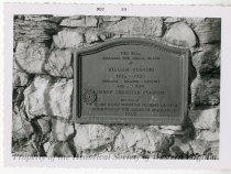 Photograph of William Fleming's Grave
