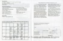 Historical Society of Western Virginia Newsletter