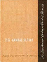 The First National Exchange Bank of Roanoke Annual Report
