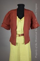 1950s three piece suit dress