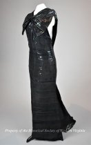 1950s metallic gown