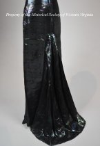 1950s metallic gown