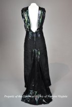 1950s metallic gown