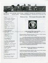 Historical Society of Western Virginia Newsletter