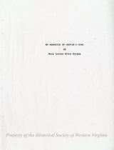 My Memories of Carvins Cove