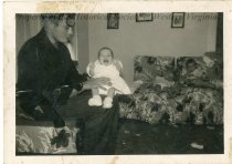 Father and crying baby