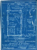 Plat Survey of the property of Estelle K. Kingery