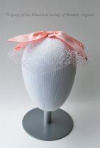Pink Net Fascinator