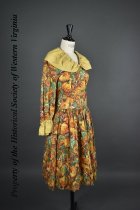 Fall floral long sleeve dress