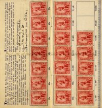 1942 War Bonds Stamp Album