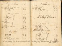 Account Book of Gustavus Sedon
